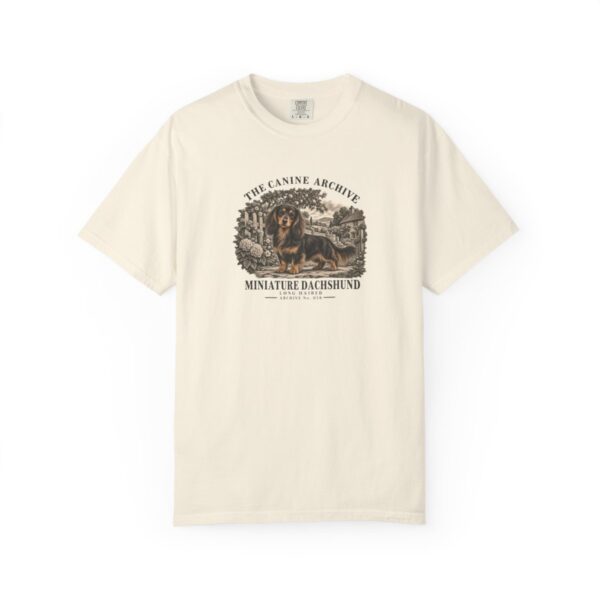 Miniature Dachshund Long Haired Front Study Tee