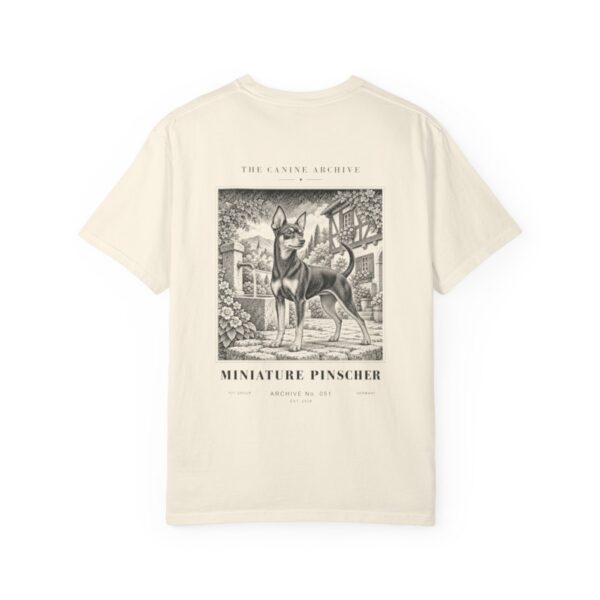 Miniature Pinscher Tee in Ivory