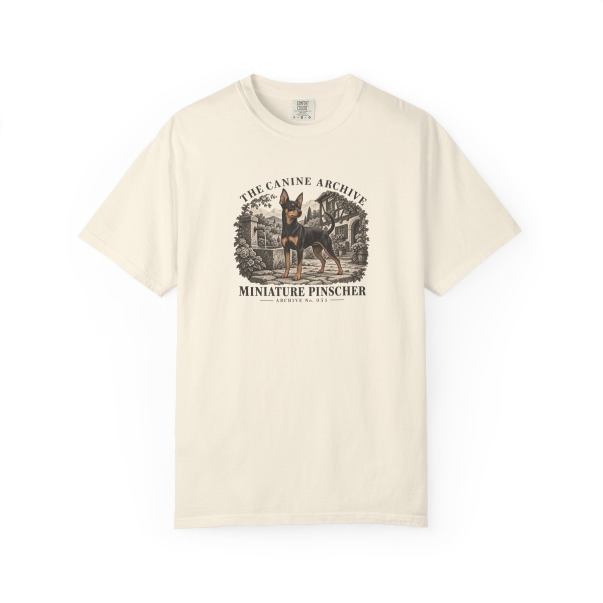 Miniature Pinscher Front Study Tee