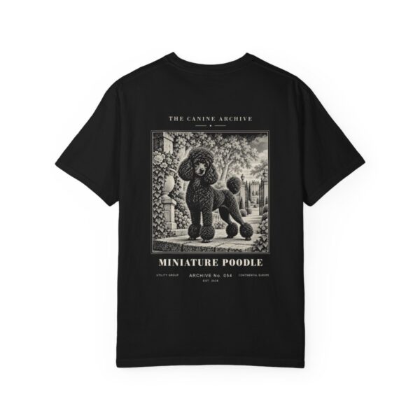 Miniature Poodle Tee in Black
