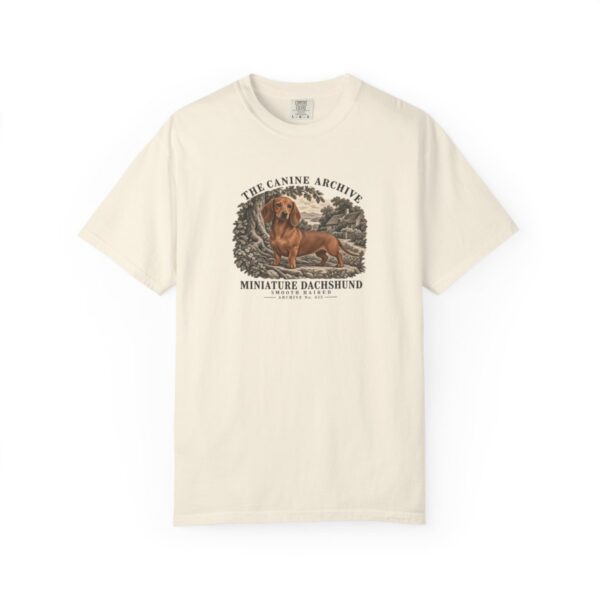 Miniature Dachshund Smooth Haired Front Study Tee