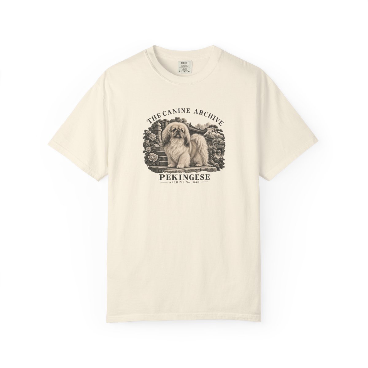 Pekingese Front Study Tee