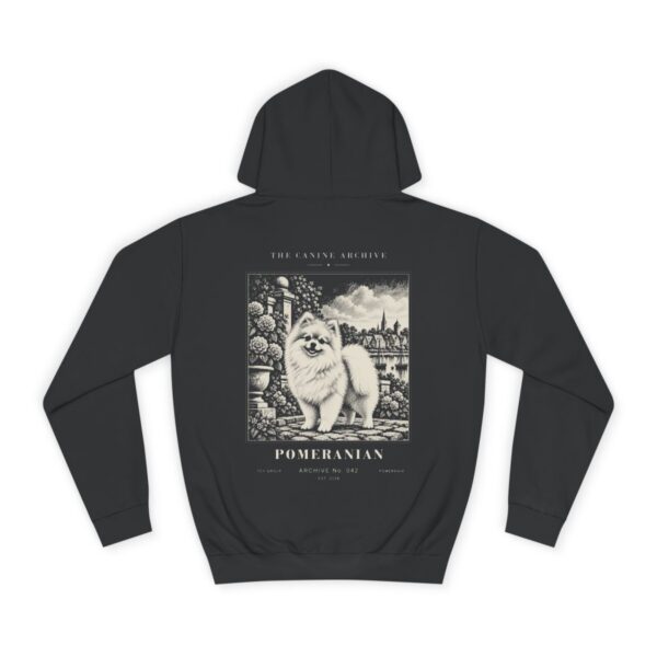 Pomeranian Hoodie in Jet Black