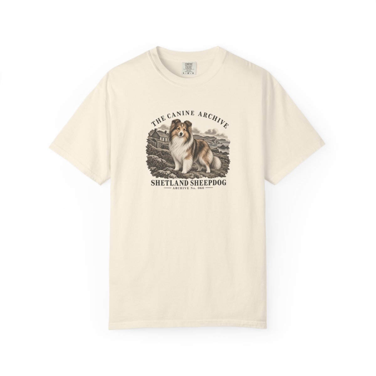 Shetland Sheepdog Front Study Tee
