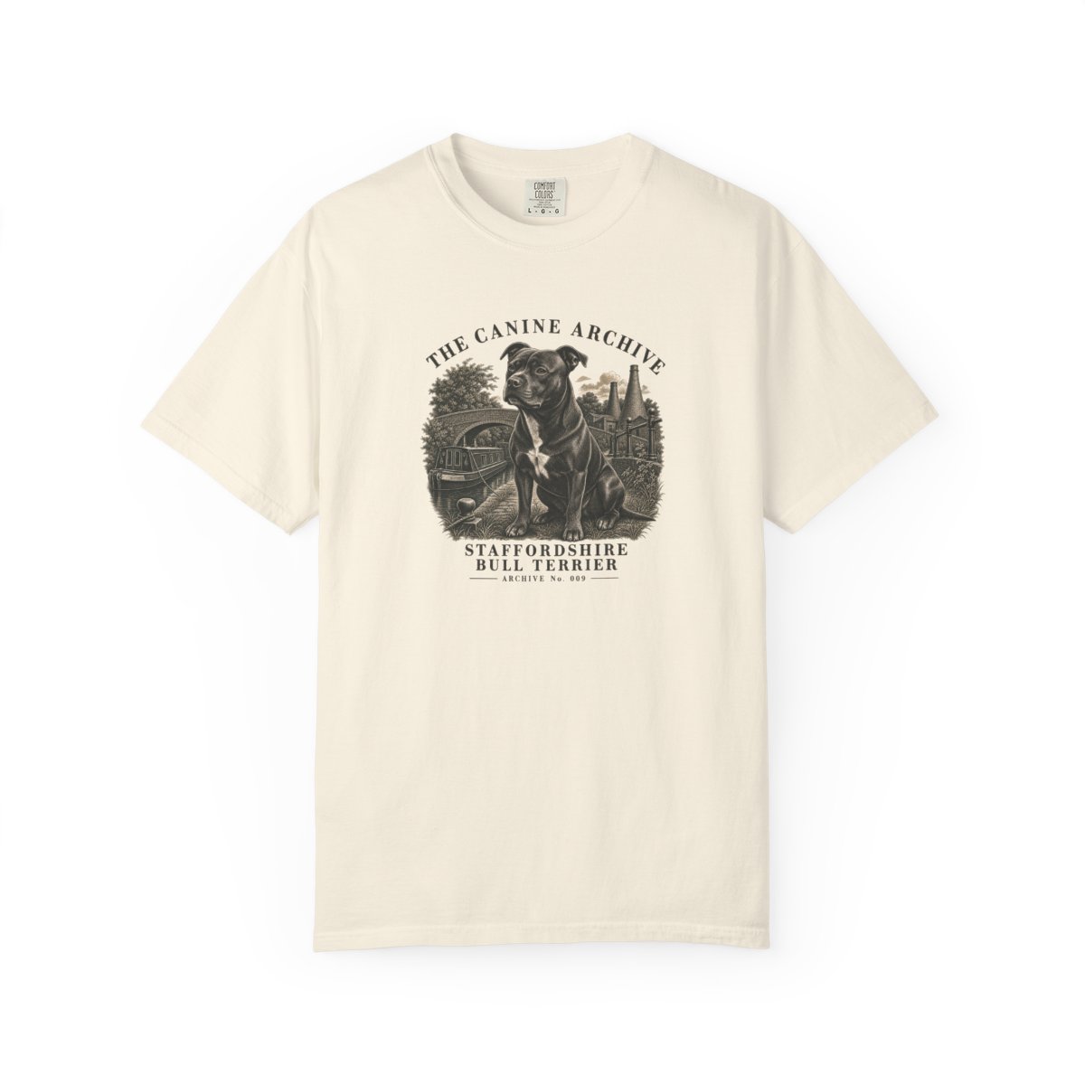Staffordshire Bull Terrier Front Study Tee