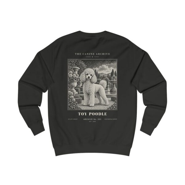Toy Poodle Sweatshirt in Jet Black