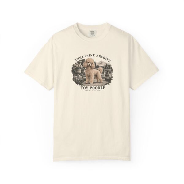 Toy Poodle Front Study Tee