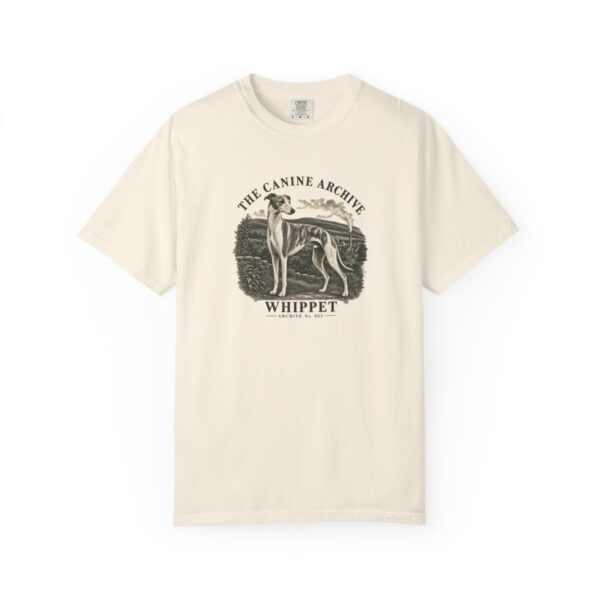 Whippet Front Study Tee in Ivory
