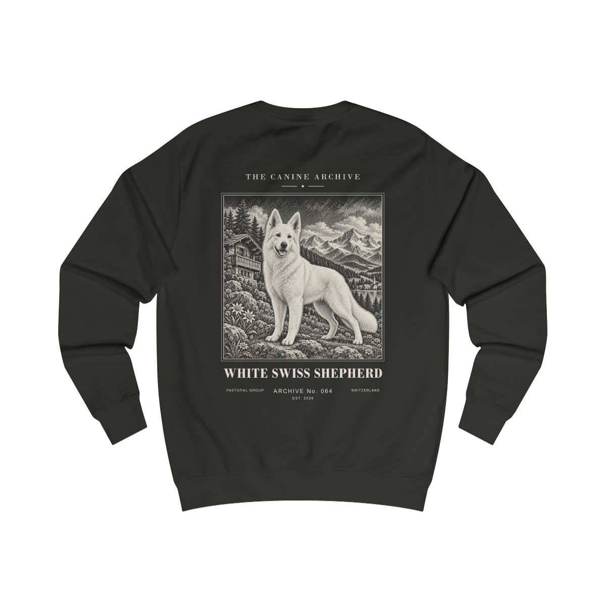 White Swiss Shepherd Sweatshirt