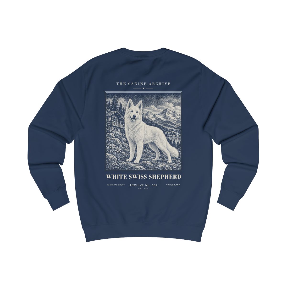 White Swiss Shepherd Sweatshirt
