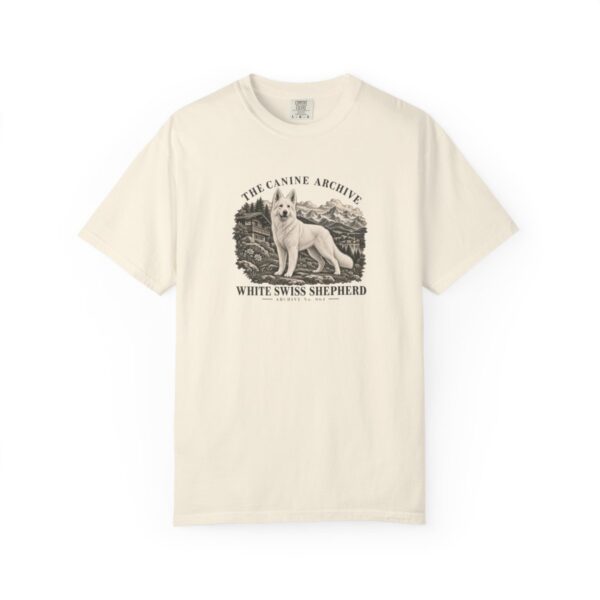 White Swiss Shepherd Front Study Tee