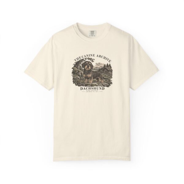 Dachshund Wire Haired Front Study Tee