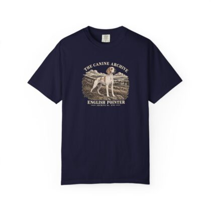 English Pointer Front Study Tee in True Navy