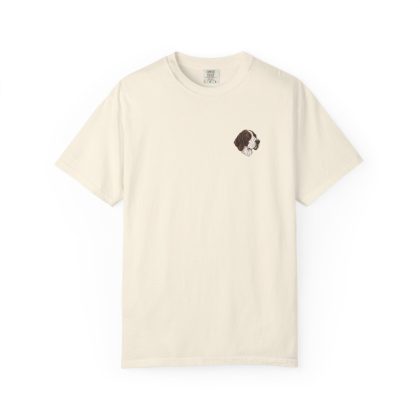 English Pointer Portrait Tee in Ivory