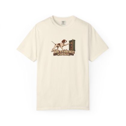 English Pointer Humour Tee in Ivory