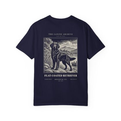 Flat-Coated Retriever Tee in True Navy