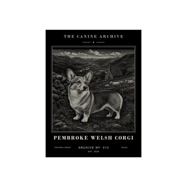 Pembroke Welsh Corgi Archive Print