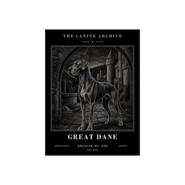 Great Dane Archive Print