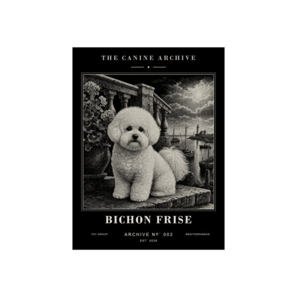 Bichon Frise Archive Print