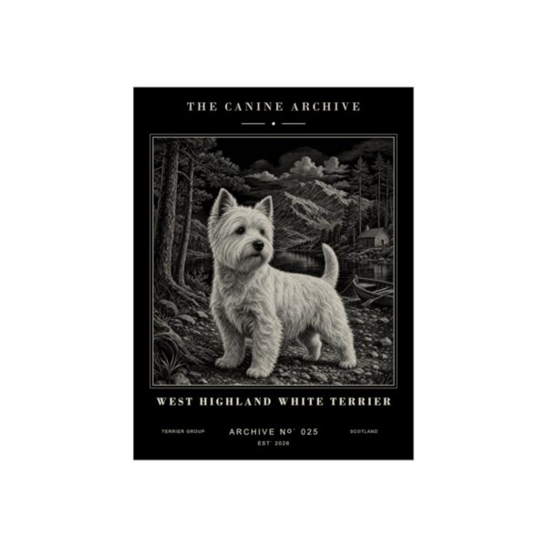 West Highland White Terrier Archive Print