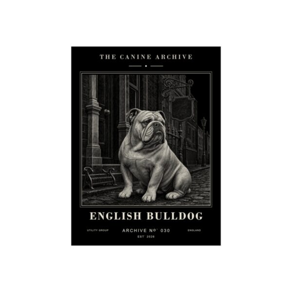 English Bulldog Archive Print