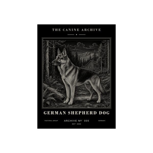 German Shepherd Dog Archive Print