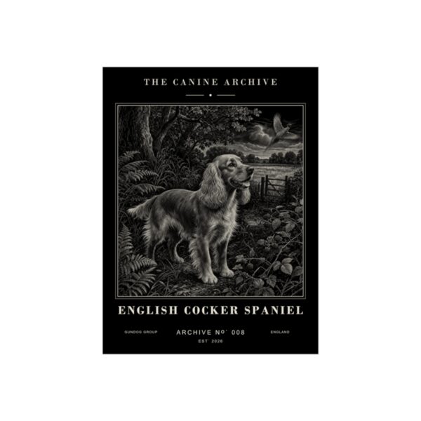 English Cocker Spaniel Archive Print
