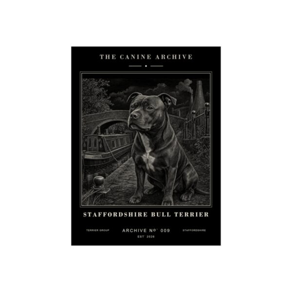 Staffordshire Bull Terrier Archive Print