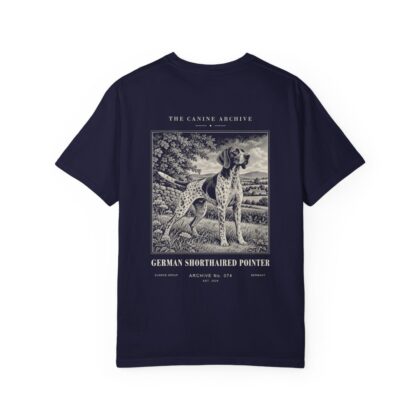 German Shorthaired Pointer Tee in True Navy