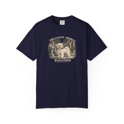 Havanese Front Study Tee in True Navy