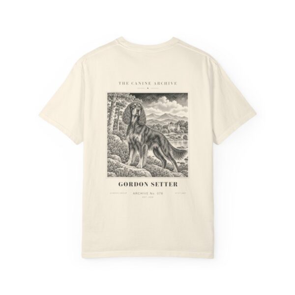 Gordon Setter Tee in Ivory