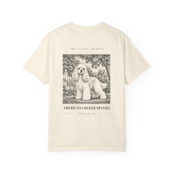 American Cocker Spaniel Tee in Ivory
