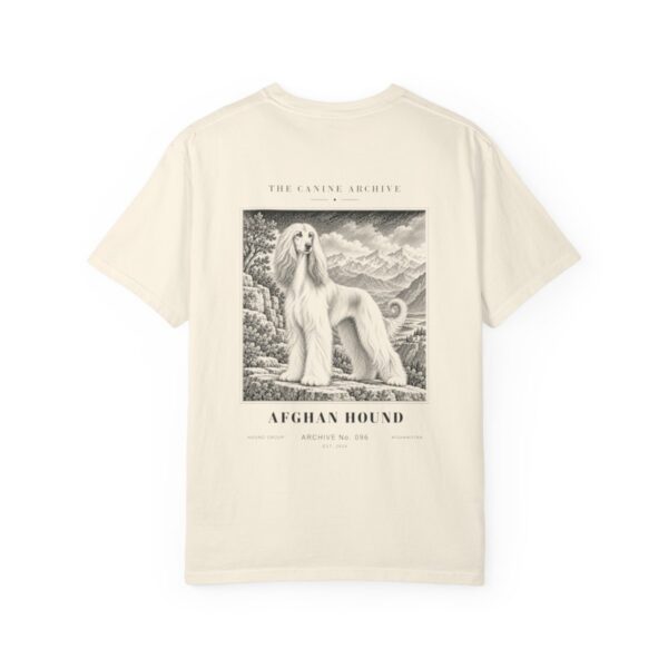 Afghan Hound Tee in Ivory