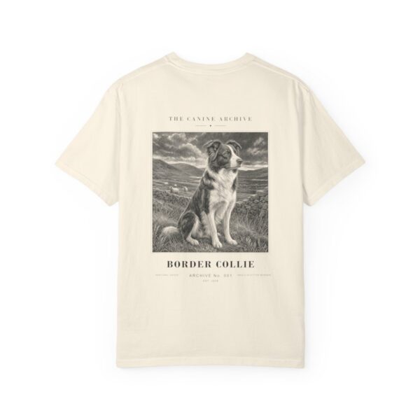Border Collie Archive Tee in Ivory