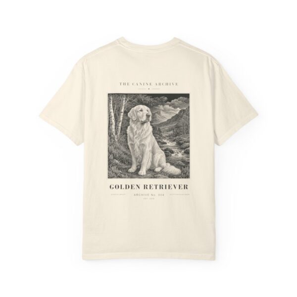 Golden Retriever Archive Tee in Ivory