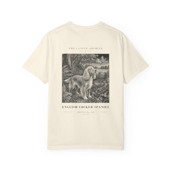 English Cocker Spaniel Archive Tee in Ivory