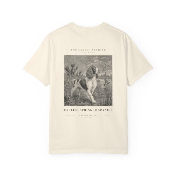 English Springer Spaniel Archive Tee in Ivory