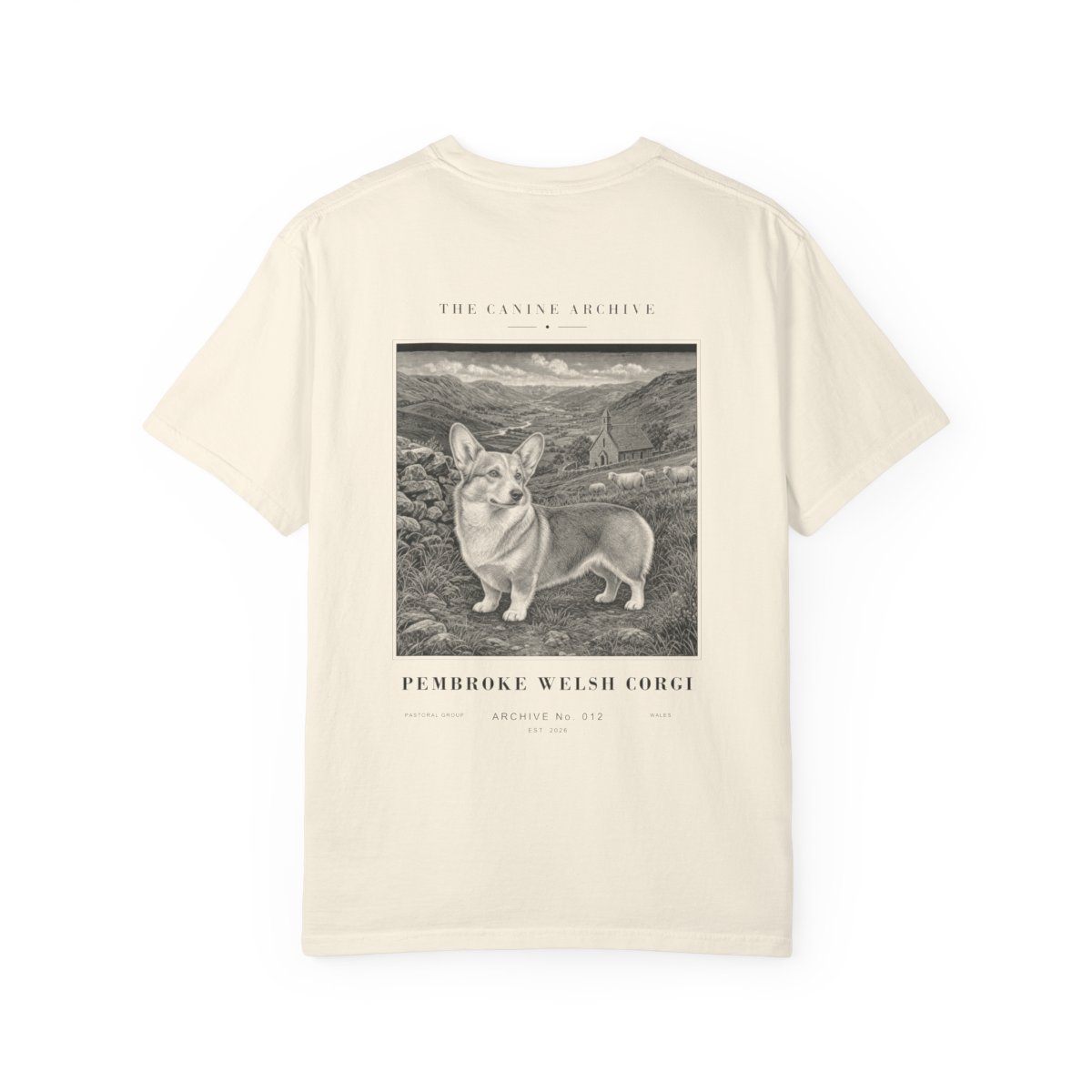 Pembroke Welsh Corgi Archive Tee