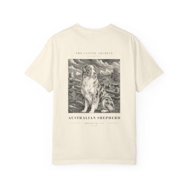 Australian Shepherd Archive Tee in Ivory