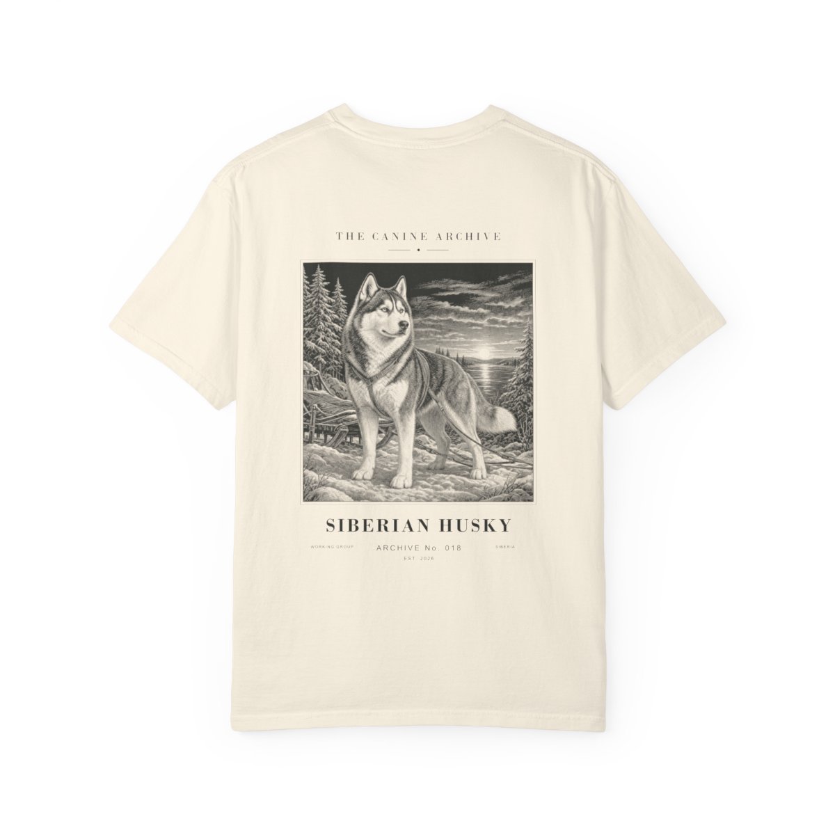 Siberian Husky Archive Tee