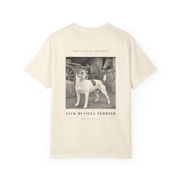 Jack Russell Terrier Archive Tee in Ivory
