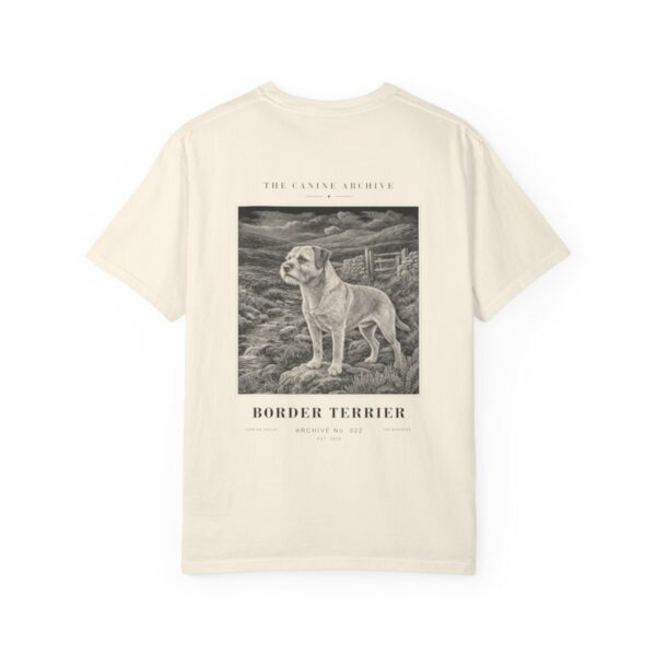 Border Terrier Archive Tee in Ivory