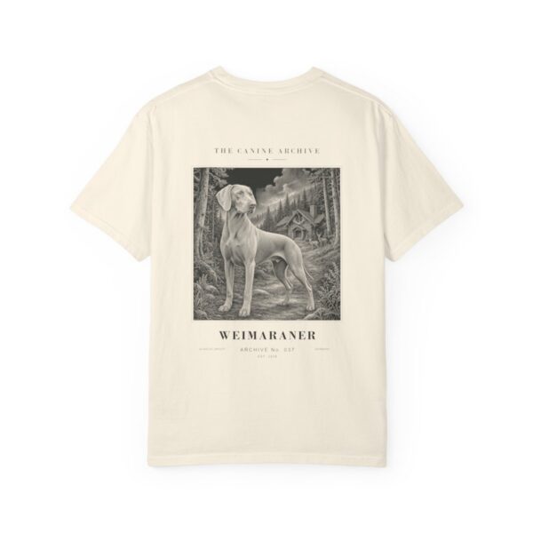 Weimaraner Archive Tee in Ivory