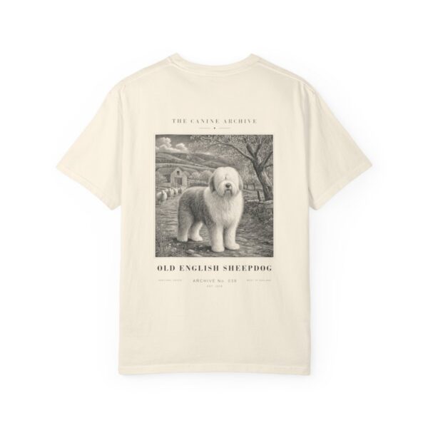Old English Sheepdog Archive Tee in Ivory