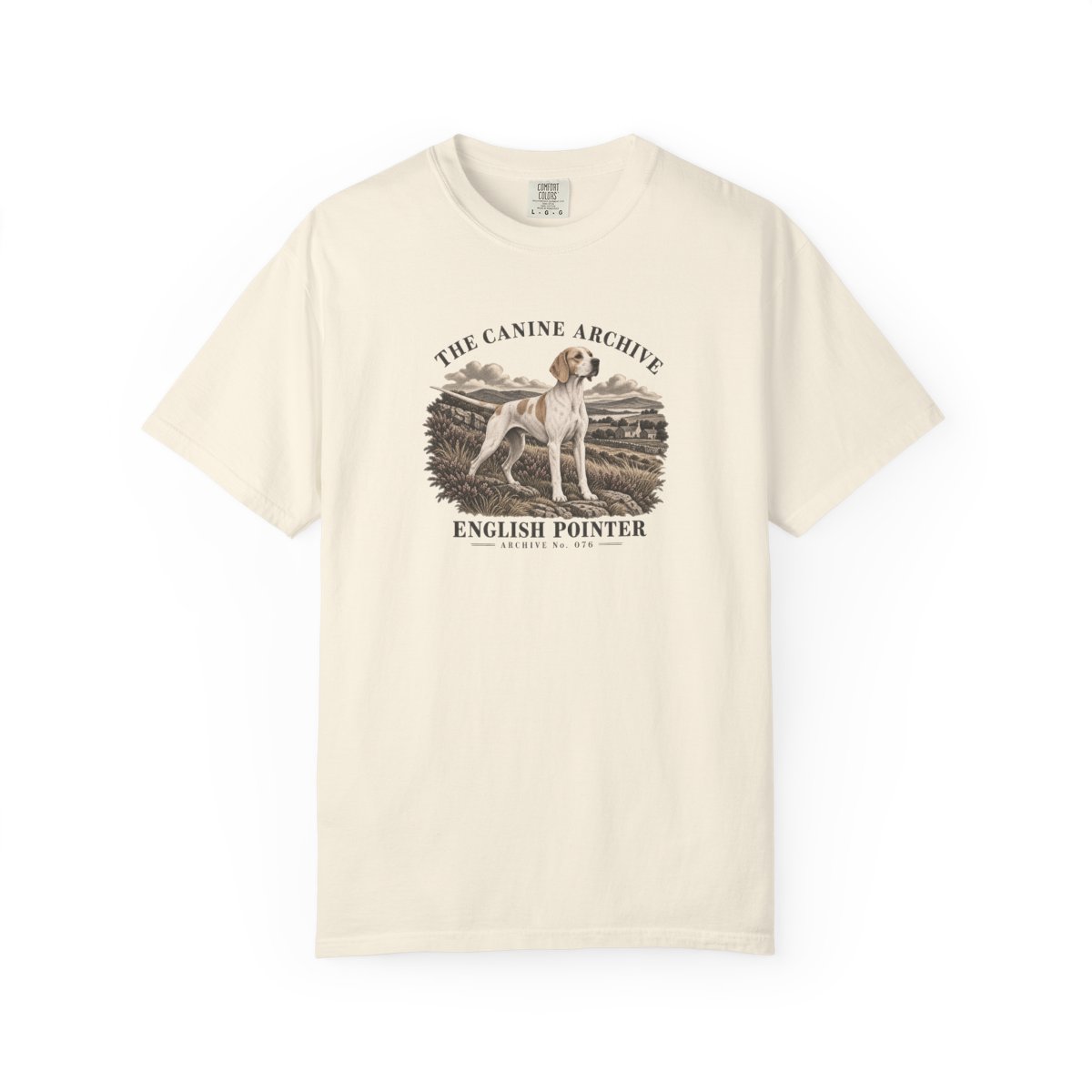 English Pointer Front Study Tee