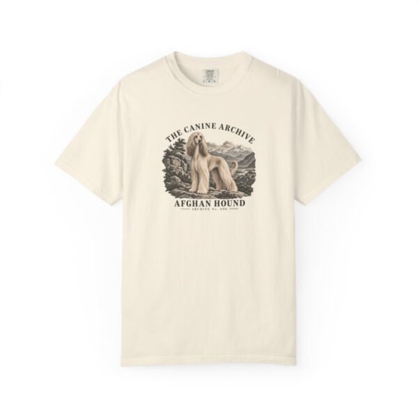 Afghan Hound Front Study Tee