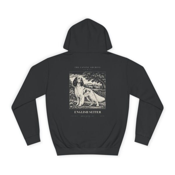 English Setter Hoodie in Jet Black