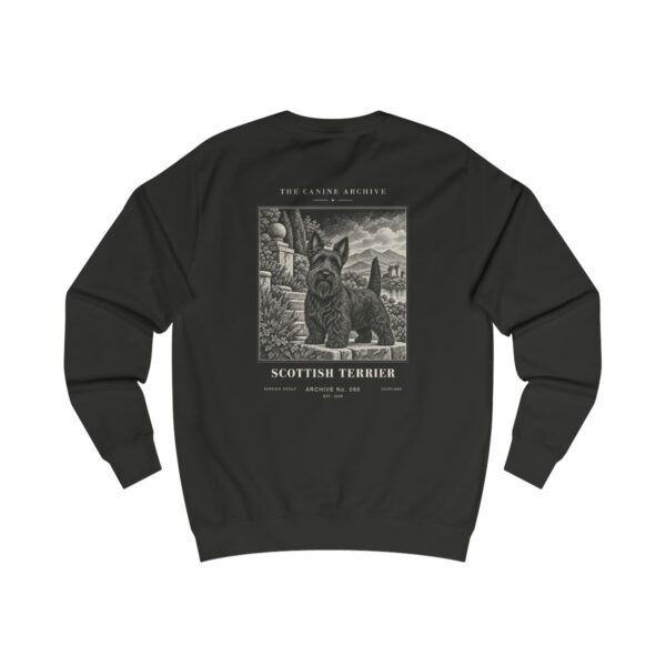 Scottish Terrier Sweatshirt in Jet Black