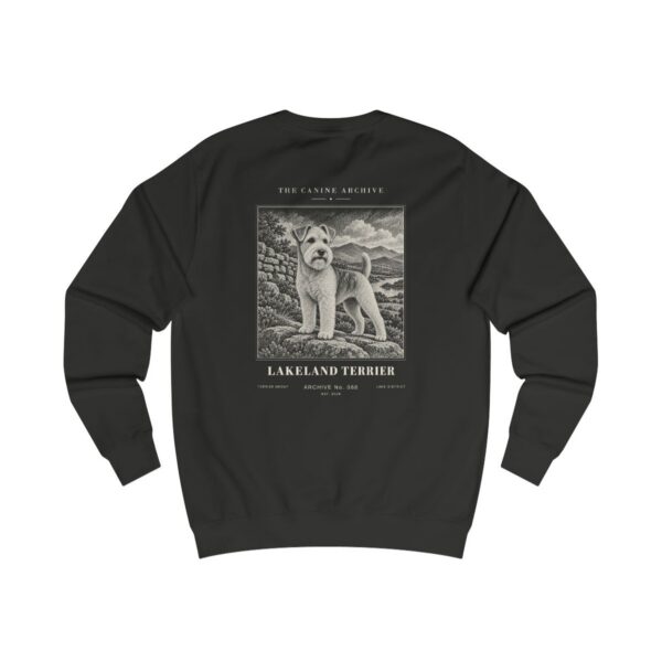 Lakeland Terrier Sweatshirt in Jet Black
