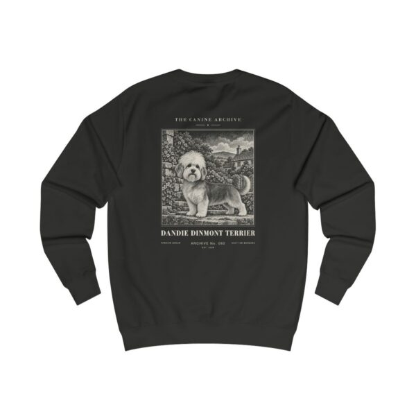 Dandie Dinmont Terrier Sweatshirt in Jet Black
